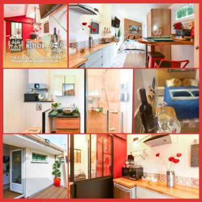 Paris-Zenith-Bienvenue-Terrasse-Netflix Apartman Pantin Kültér fotó